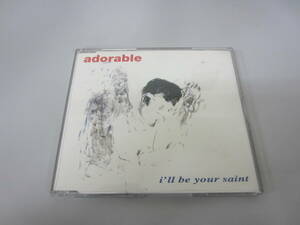 Adorable/I'll Be Your Saint UK盤CD CRESCD133 ネオアコ ギターポップ Suede Verve My Bloody Valentine Ride Boo Radleys Swervedriver