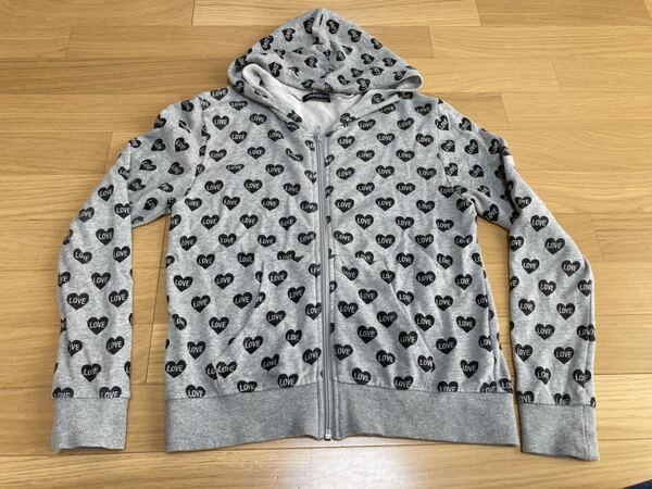 ジェニィ ジップアップパーカー 150センチ アウター キッズ ジュニア 女の子 上着 ジャンパー JENNILOVE