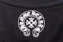 CHROME HEARTS クロムハーツ Tシャツ Vネック クロス レディース 良好 28194 正規品_画像8