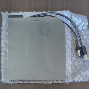 【ポータブル DVDドライブ】バッファロー/BUFFALO USB2.0 外付け フラットデザイン