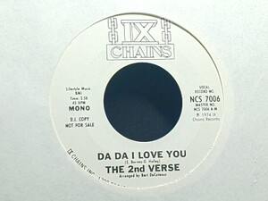 The 2nd Verse - Da Da I Love You 白ラベルプロモ WLP Mono / Stereo