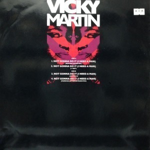 12inchレコード VICKY MARTIN / NOT GONNA DO IT (I NEED A MAN)