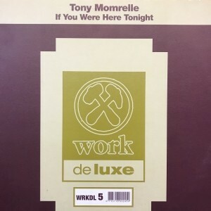 12inchレコード　TONY MOMRELLE / IF YOU WERE HERE TONIGHT