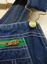 BIG KING TALL WIDE ＊古着卸　VINTAGE US古着 ＊LIBERTY OVERALLS リバティ ＊DENIM OVERALLS 　デニムオーバーオール W48 L30 _画像4