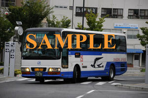 D【バス写真】L版１枚　中国JRバス　ガーラ　吉備エクスプレス
