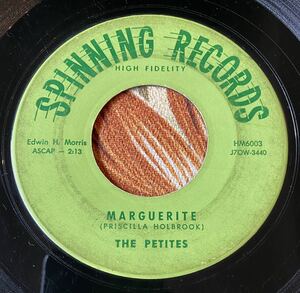 The Petites 1958 US Original 7inch Sweetie Pie (And Honey Bee) Teen Pop オールディーズ