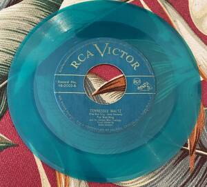 Pee Wee King And His Golden West Cowboys 1949 US Original Green Vinyl 7inch Rootie Tootie / Tennessee Waltz Hillbilly контри-рок 