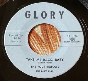 The Four Fellows 7inch Soldier Boy / Take Me Back, Baby Doo Wop ロカビリー