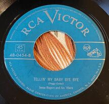 Jesse Rogers And His '49ers 1951 US Original 7inch Beautiful Brown Eyes / Tellin' My Baby Bye Bye Hillbilly ロカビリー_画像2