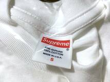 【国内正規未使用】2020AW Supreme Box Logo L/S Tee 白 Sサイズ / シュプリーム　ボックスロゴ　Tシャツ　ロンT_画像3