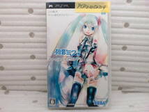 PSP21052319　PSPソフト　初音ミク　プロジェクト　ディーヴァ　現状品_画像1