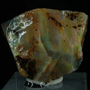 ボルダーオパール 25.1g BRX049 オーストラリア クイーンズランド州産 蛋白石 天然石 パワーストーン 鉱物 プレシャス 遊色