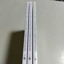 3冊セット 改訂新版 The NEW ART of ENGLISH COMPOSITION 秀文堂 BOOK 1 2 3 小冊子 ※解答集等はなし 英作文 受験 英語_画像10