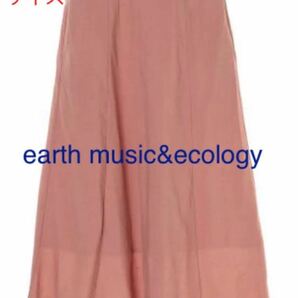 earth music&ecologyチェックサッカーセミフレアスカート