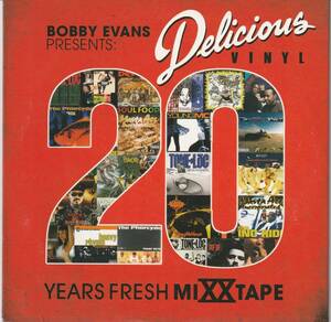 中古CD■HIPHOP■MIX CD／BOBBY EVANS／Delicious Vinyl 20 Years Fresh Mixx Tape■PHARCYDE, MASTA ACE, DEF JEF, BRAND NEW HEAVIES