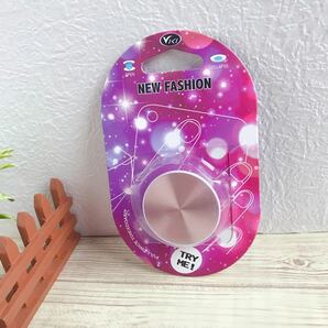 スマホホルダーiphone携帯スタンド可愛いかわいい落下防止リングYouTube-ライトピンク