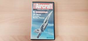 [1 jpy start ]VHS video air craft American navy empty ... squad der Goss tea niUS Navy Force