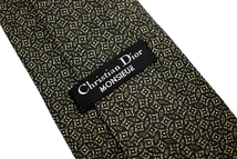 N-2108★送料無料★超美品★Christian Dior MONSIEUR クリスチャン ディオール ムッシュ★日本製 ヴィンテージ 総柄 シルクネクタイ_画像6