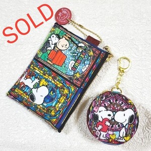 ハンドメイド スヌーピー マカロンポーチセット