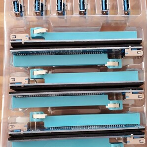 6個セット PCI-E USB3.0 ライザーカード 6PIN マイニング