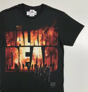 未使用品 ウォーキングデッド Tシャツ コピーライト 2013年 The Walking Dead 黒 ゾンビ 海外ドラマ 映画