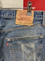 ★LEVI'S★リーバイス★90's★USA製★501★デニムパンツ★ジーンズ★ボタンフライ★ボタン裏524★501-0115★古着★vintage★33×34★_画像3