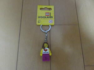  actual place . line . not person . recommendation! Nagoya Lego Land * Japan limitation Mini fig girl key holder unused beautiful goods 