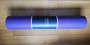  prompt decision price new goods unused Dance gold yoga mat goldwyn regular goods purple purple color 