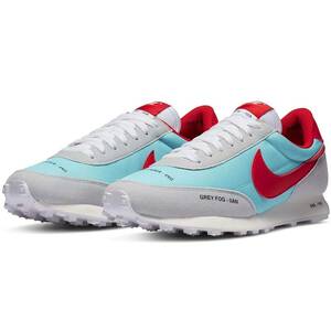 ☆NIKE WMNS DAYBREAK 水/赤/薄灰 24.5cm ナイキ ウィメンズ デイブレイク ギャルソンカラー CZ8699-460