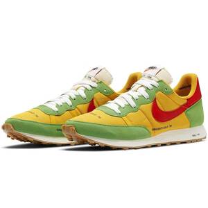 ☆NIKE CHALLENGER OG 黄色/黄緑/赤 24.0cm ナイキ チャレンジャー オリジナル ギャルソンカラー CZ9072-763　