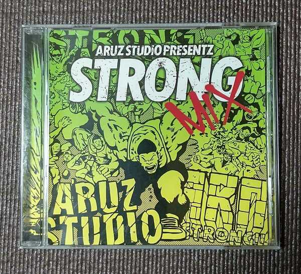 【レゲエ】 ARUZ STUDIO PRESENTZ STRONG MIX V.A CD　Dancehall　reggae　ジャパレゲ 廃盤 RIDDIM JAPANESE DEE JAY　送料無料　迅速発送