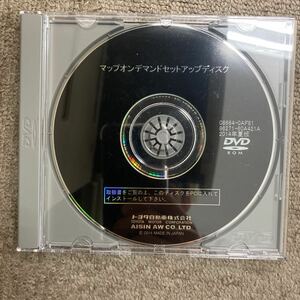 TOYOTA トヨタ マップオンデマンドセットアップディスク 2014年夏版 地図 DVD ナビ