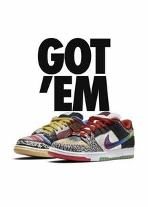 NIKE SB DUNK LOW WHAT THE P-ROD US9 ナイキ エスビー ダンク 27cm