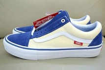 新品未使用 VANS バンズ OLD SKOOL PRO オールドスクール プロ 定価11,000円 ネイビー クラシックホワイト US10 28センチ 送料無料_画像3