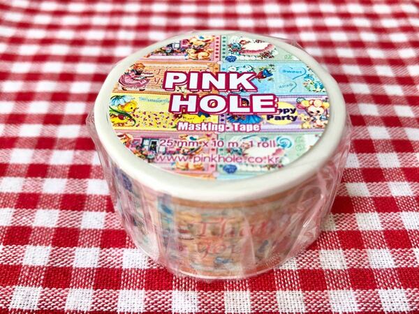 pinkhole マスキングテープ　BiBi the ticket