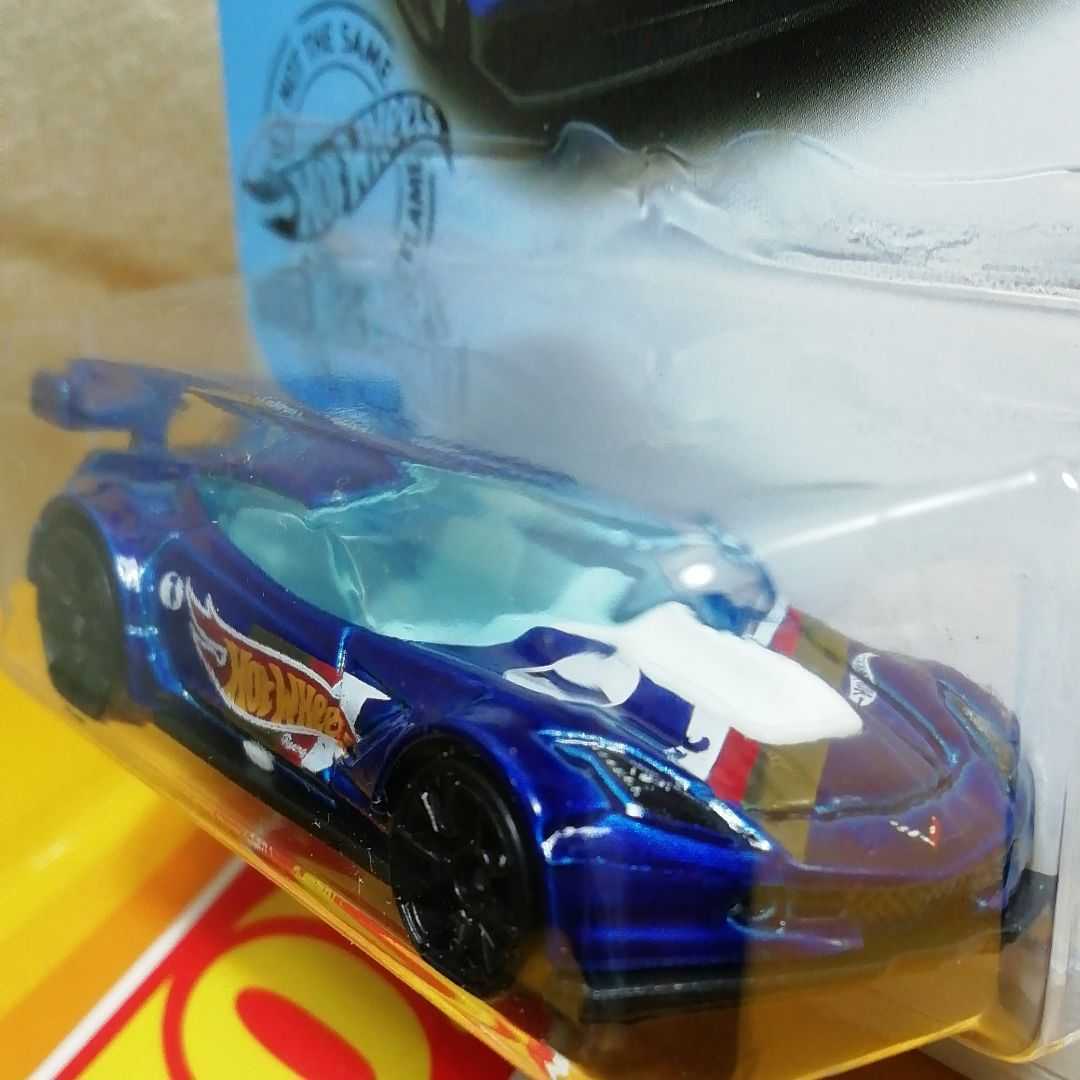 激レア・ホットウィール☆ シボレー コルベット C7.R 青 Hot Wheels