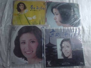 [レコード][EP][送100円～] 小柳ルミ子 セット 4枚 春のおとずれ