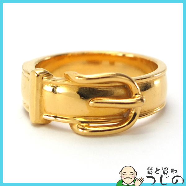 送料無料 エルメス スカーフリング ブックルセリエ ベルトモチーフ GP HER