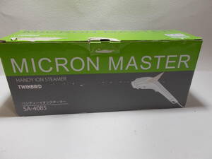  ハンディーイオンスチーマー MICRON MASTER SA-4085W　ツインバード工業　oo-6