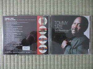 CD Tommy Tate「SOUL REVELATIONS : THE COMPLETE KOKO RECORDINGS」国内盤 PVC-220008 帯無し 美盤 解説・歌詞に経年変化のシミ