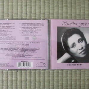 CD Sandra Feva「THE NEED TO BE」輸入盤 HTCD66107-2 美盤なるもジャケットに経年変化のシミの画像1