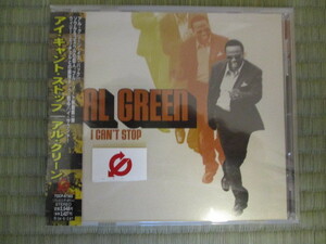 CD (コピーコントロール) Al Green「I CAN'T STOP」国内盤 TOCP-67302 シュリンク付き 帯付き 盤・帯・解説・歌詞・対訳とも綺麗