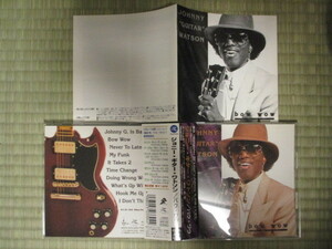 CD Johnny 'Guitar' Watson「BOW WOW」国内盤 PSCW-5349 帯付き 盤・帯・解説・歌詞・対訳とも綺麗