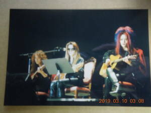 TOSHI Toshl HIDE PATA 写真 ブロマイド ④ / X JAPAN