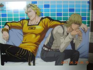 ライアン・ゴールドスミス バーナビー・ブルックスJr. クリア下敷き 「劇場版 TIGER ＆ BUNNY -The Rising-」 アニメージュ付録