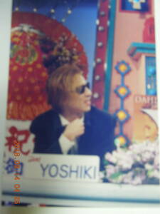YOSHIKI 写真 ブロマイド 134 / X JAPAN