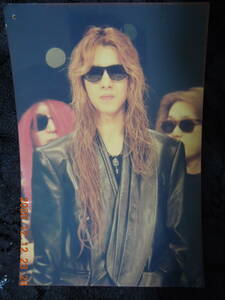 YOSHIKI 写真 ブロマイド 454 / X JAPAN Toshl TOSHI HIDE