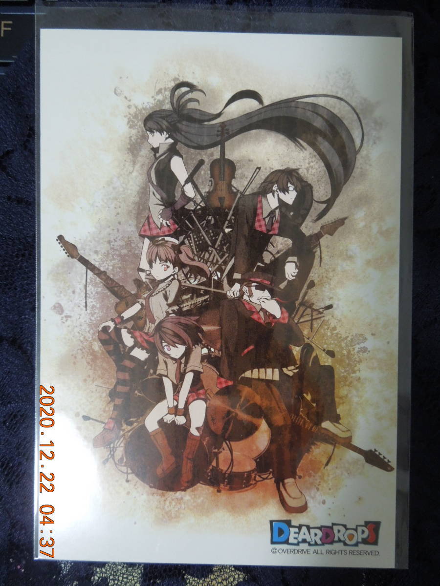 DEARDROPS』(ディアドロップス) 販促非売品ポスター eva.gov.co
