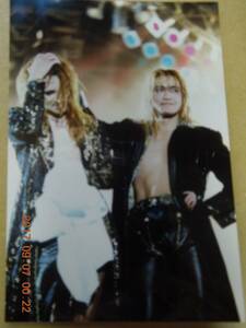 X JAPAN ブロマイド 写真 ② YOSHIKI TOSHI Toshl すみれ組