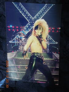 Toshl TOSHI 写真 ブロマイド 185 / X JAPAN